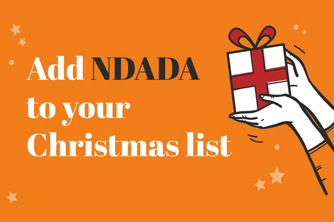 Add NDADA to your Christmas list